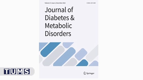 ارتقا ضریب تاثیر مجله انگلیسی Journal of Diabetes and Metabolic Disorders متعلق به پژوهشگاه علوم غدد و متابولیسم 